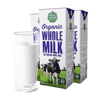 Vecozuivel 乐荷 荷兰进口 有机全脂纯牛奶200ml*24盒 3.7g优蛋白 三重有机认证