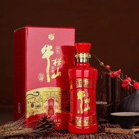 牛栏山 白酒52度浓香型鸿运老酒陈酒500ml*6瓶整箱装(内含3礼袋)