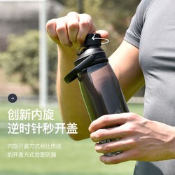 Vanow 塑料水杯子太空杯男女运动便携防摔水瓶户外大容量水壶1000ml