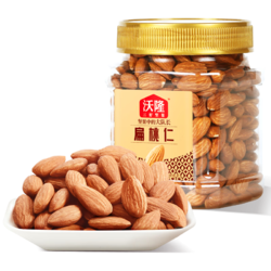 wolong 沃隆 每日坚果 原味坚果炒货办公室休闲健康零食 扁桃仁300g/罐