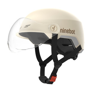 九号（Ninebot）体感车配件头盔轻便头盔防晒帽 四季可用头盔蓝色【大小可调+透明镜片】