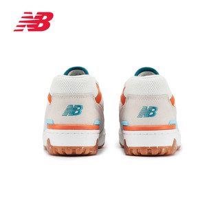 new balance 女鞋秋冬防滑耐磨轻底暖色运动板鞋BB550