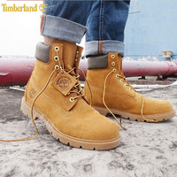 Timberland添柏岚男鞋休闲靴秋冬户外踢不烂耐磨皮革高帮靴大黄靴18094 18094231/拍小半码 41.5/8