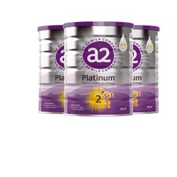 a2 艾尔 Platinum白金 婴幼儿配方牛奶粉 3段 900g*3罐