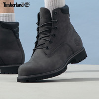 Timberland添柏岚男鞋马丁靴秋冬户外旅行登山时尚耐磨经典高帮靴A1OIZ A1OIZMC64/深灰色 44.5/10.5