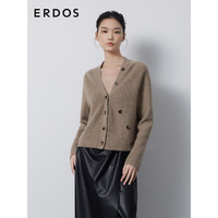 PLUS会员：ERDOS 鄂尔多斯 女士羊绒开衫E236A1039