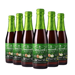 Lindemans 林德曼 苹果啤酒 250ml*6瓶