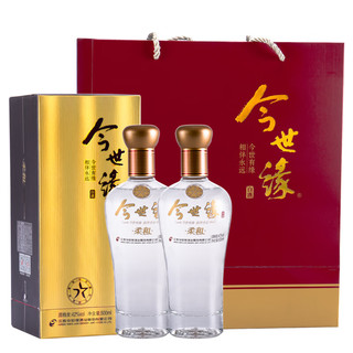 今世缘 柔和金 浓香型/幽雅醇厚型 白酒 42度 500ml*6瓶 整箱装