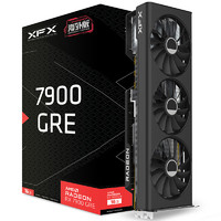 PLUS会员：XFX 讯景 AMD RADEON RX 7900 GRE 独立显卡 16GB
