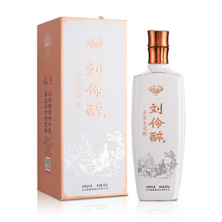 刘伶醉金质老瓷瓶 浓香型白酒 52度500ml*6瓶整箱装【福利】