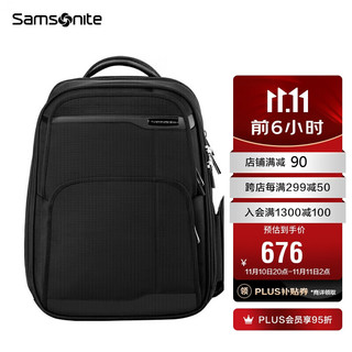 Samsonite 新秀丽 电脑包男女通用双肩包商务背包笔记本包休闲都市36B