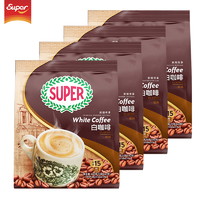 SUPER 超级 马来西亚进口super超级炭烧白咖啡原味三合一速溶咖啡粉600克x3袋