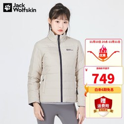 Jack Wolfskin 狼爪 羽绒服女23秋冬新品户外防寒保暖两面穿700 5222021 5222021-6260XL 170/96A充绒量：89G