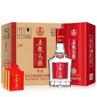 WULIANGYE 五粮液 股份 52度五粮头曲佳品 500ml*6瓶