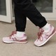 new balance NB官方女鞋515系列简约经典潮流时尚舒适复古拼接休闲运动鞋 贝桃粉 WL515CSC 36（脚长22.5cm)