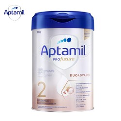 Aptamil 爱他美 欧洲原装进口德国白金版双重HMO婴儿配方粉2段白金3罐 （25年8月） 800g