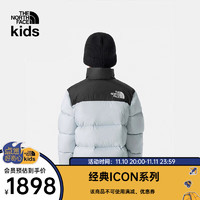 THE NORTH FACE北面童装羽绒服ICON鹅绒面包服男女童82UD I0E/蓝色 120cm XS（120/60）