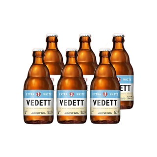 移动端：VEDETT 白熊 精酿 啤酒 330ml*6瓶  比利时原瓶进口