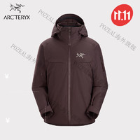 始祖鸟（ARC’TERYX） MACAI JACKET GORE-TEX 仿水 男子 连帽羽绒服 BITTERS_锐利棕 L