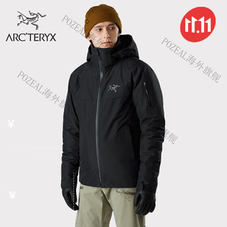 始祖鸟（ARC’TERYX） MACAI JACKET GORE-TEX 仿水 男子 连帽羽绒服 BITTERS_锐利棕 L