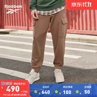 Reebok锐步男女同款经典复古美拉德工装风休闲针织长裤 23FRC653UGR1 A/M