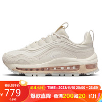 NIKE 耐克 秋季休闲鞋女子气垫AIR MAX 97运动鞋FB4496-001幻影灰白35.5