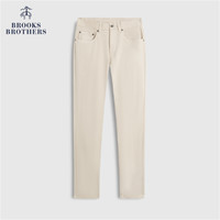 补贴购：Brooks Brothers 男士美式纯色修身薄款休闲长裤