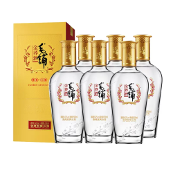 mao pu 毛铺 苦荞酒金荞42度500ml*6瓶