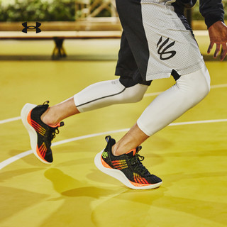 安德玛 UNDERARMOUR）库里CURRY 10‘百炼成钢’男子运动篮球鞋3025620 黑色001 42