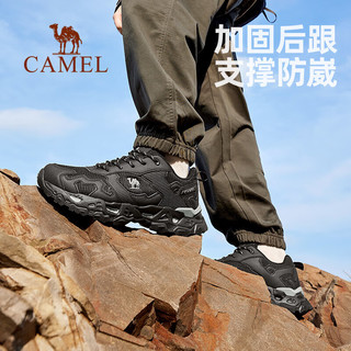 CAMEL 骆驼 登山鞋男士户外运动徒步鞋防泼水徒步鞋 F13A69a3016 灰色 41