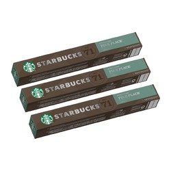 STARBUCKS 星巴克 Pike Place烘焙(大杯)浓缩胶囊咖啡5.3g*10颗*3盒