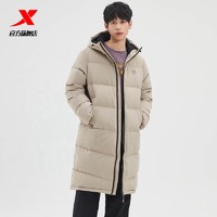 XTEP 特步 男款连帽长款羽绒服 978429640366