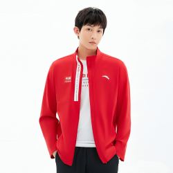anta安踏运动外套男士针织秋季中国风运动开衫卫衣运动服男