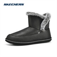 SKECHERS 斯凯奇 2023年季新款一脚蹬雪地靴防滑耐磨保暖鞋子女