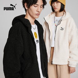 PUMA 彪马 男女同款仿羊羔绒外套 EMB SHERPA 539568