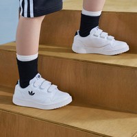 adidasoutlets阿迪达斯三叶草NY 90男小童魔术贴板鞋小白鞋