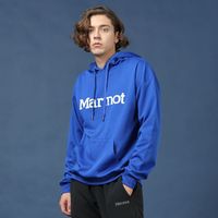 Marmot 土拨鼠 专柜热卖品Marmot/土拨鼠运动户外经典大logo套头卫衣男女同款