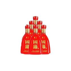今世缘42度国缘k1今世缘宴会送礼商务喜酒白酒500ml6瓶整箱装