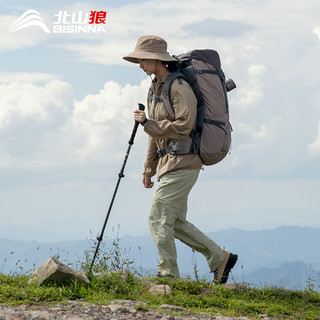 BSWolf 北山狼 户外登山杖超轻外锁可伸缩手杖徒步登山徒步装备爬山拐杖男