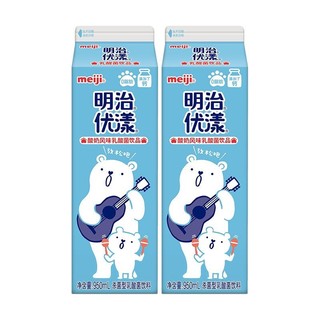 meiji 明治 优漾 杀菌型乳酸菌饮品 900ml*2盒