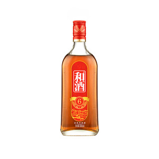 和 酒 和六 半干型 黄酒 500ml*6瓶 整箱装 清爽型