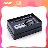 LAMY 凌美 钢笔 Safari狩猎系列 亮黑色 EF尖 50周年纪念款礼盒装