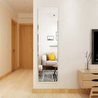 FMERS 菲米斯 玻璃镜子贴墙自粘全身镜穿衣镜女贴墙镜学生壁挂挂墙试衣镜粘贴镜