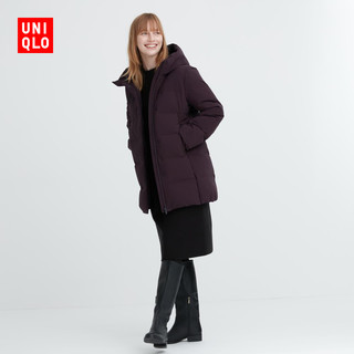 抖音超值购：UNIQLO 优衣库 女装 无缝轻羽绒大衣(羽绒服外套保暖2023秋冬新款) 460921