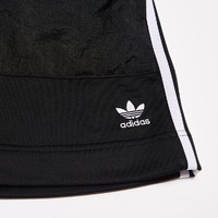 抖音超值购：adidas 阿迪达斯 三叶草 女子舒适休闲运动半身裙黑色时尚短裙 FL4101