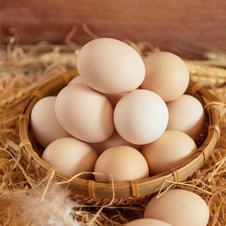 土家享 高山散养农家鲜鸡蛋 6枚