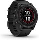  GARMIN 佳明 Fenix 7 Pro 板岩灰色不锈钢 黑色表带　