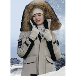 bosideng波司登极寒系列女款鹅绒工装羽绒服b30142300