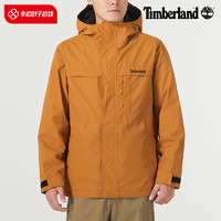 Timberland 三合一夹克男2023秋季新款小麦色休闲运动服户外防风衣外套