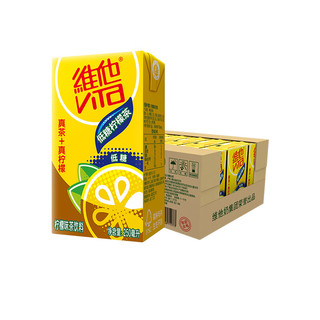 vitasoy 维他奶 低糖柠檬味茶饮料 250ml*24盒